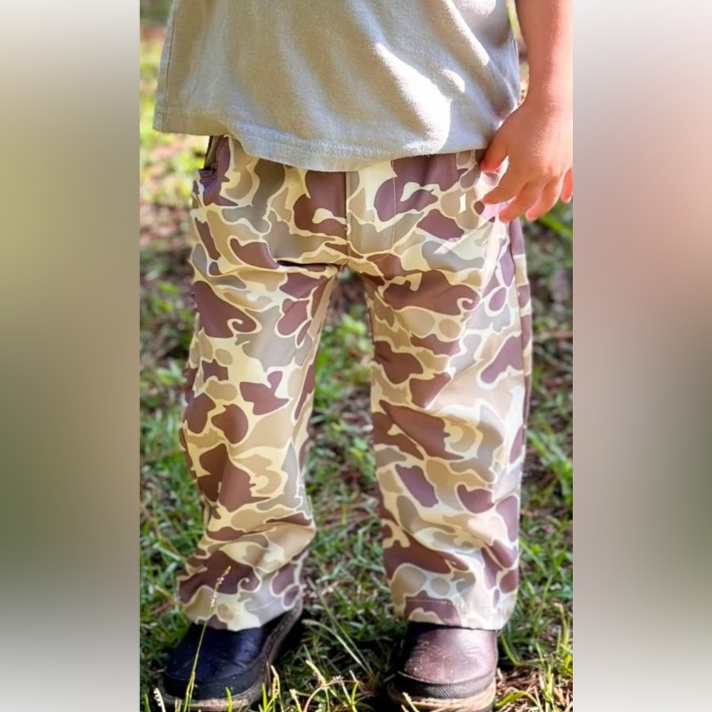 Old school camo boy pants